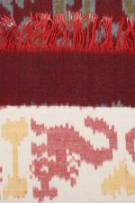 Vintage Indonesian Sumbawa Handwoven Ikkat Textile - Wall Hanging