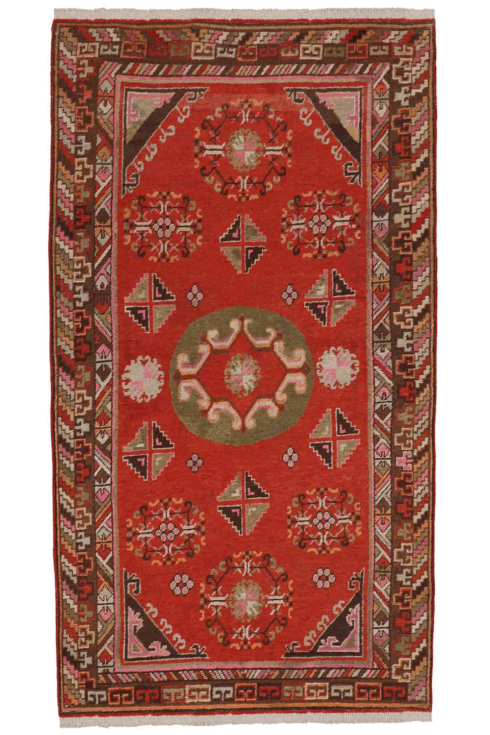 Vintage Tribal Khotan Samarkand – Mountain Flowers