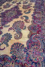 Persian Laver Kerman Aubusson - Exquisite Botehs