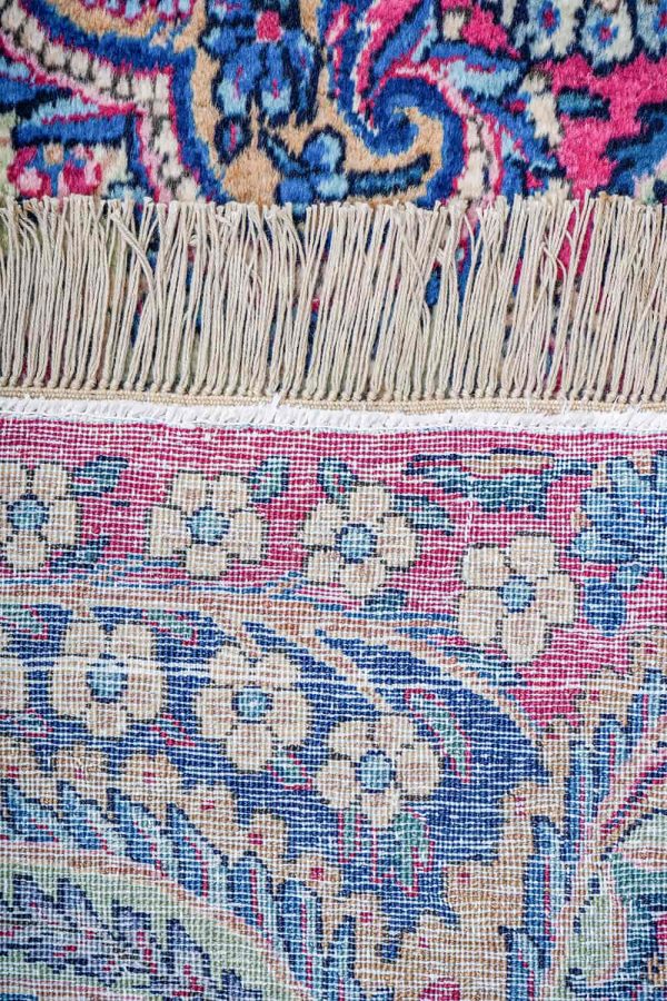Persian Laver Kerman Aubusson - Exquisite Botehs