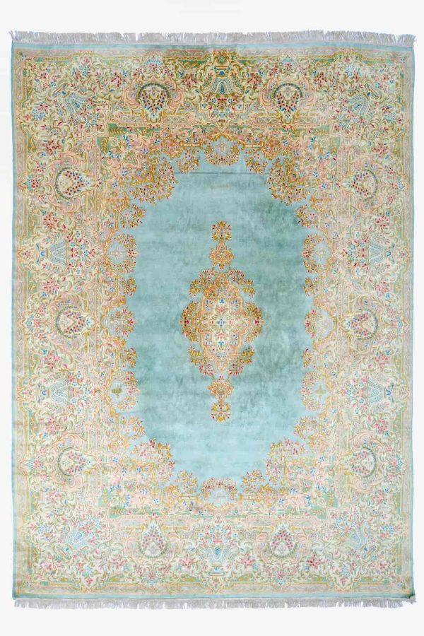 Laver Kerman Aubusson - Ice Blue