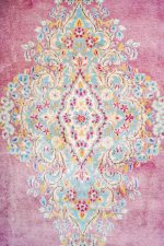 Persian Laver Kerman Aubusson - Light Madder