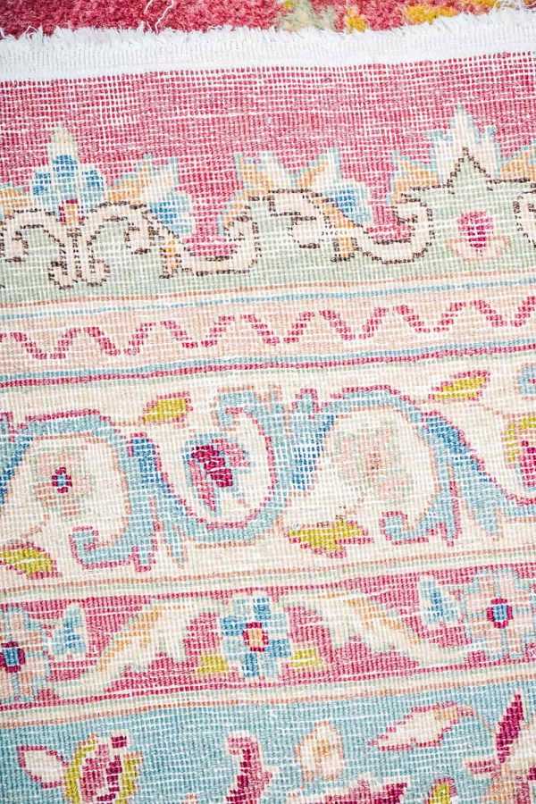 Persian Laver Kerman Aubusson - Light Madder