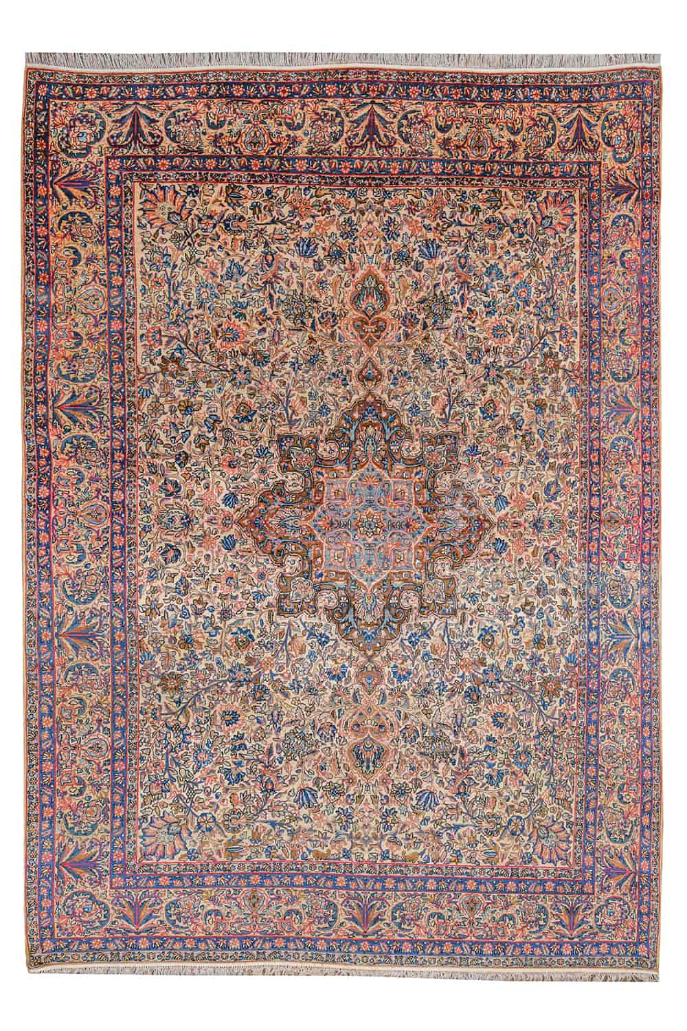 Antique Laver Kerman – Central Motif