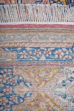 Antique Laver Kerman - Detailed Floral