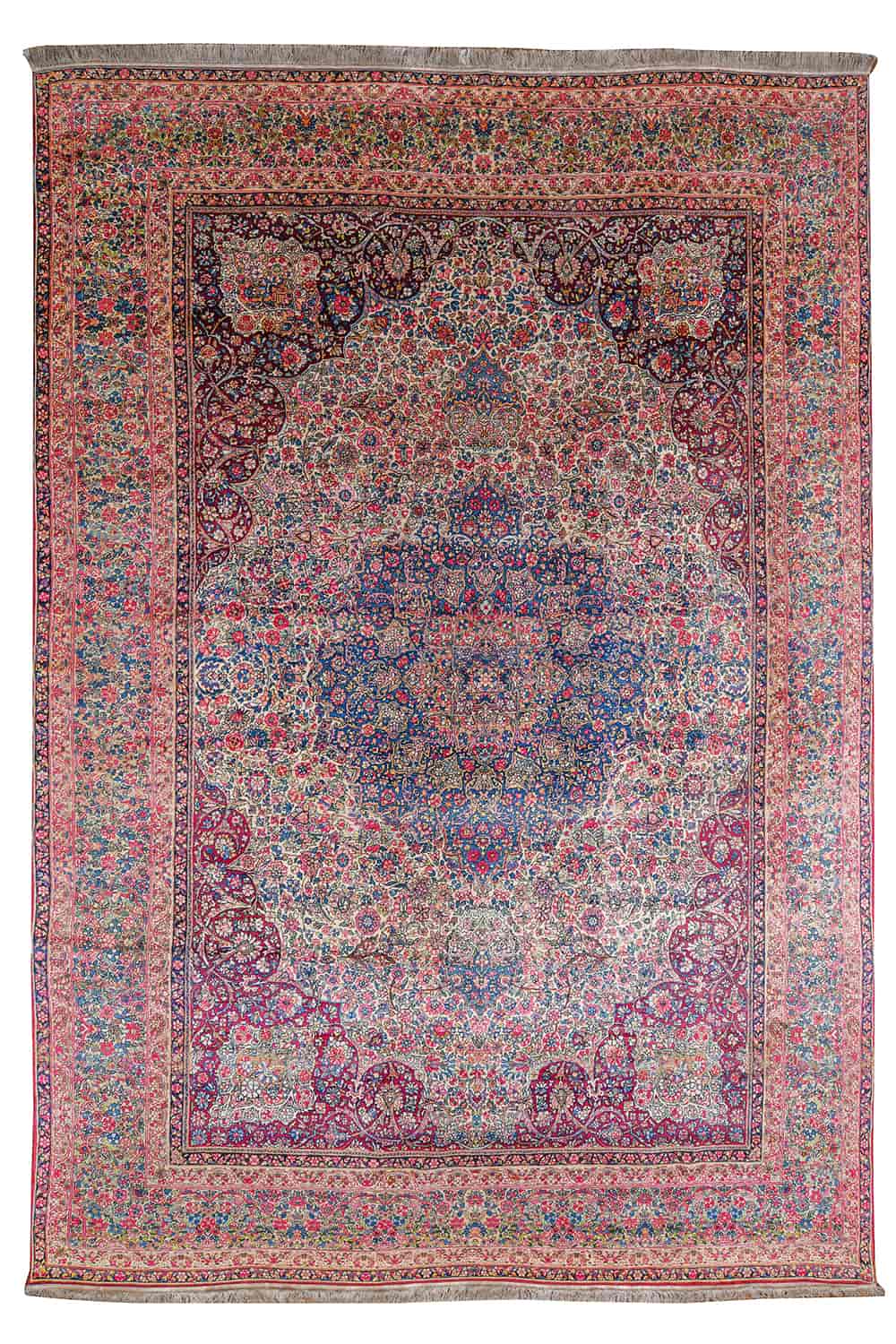 Antique Laver Kerman – Palatial Patterns