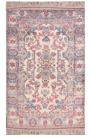 Antique Laver Kirmam Millefleurs - Floral Gateway