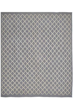 Modern Sisal Flatweave - Blue Grey