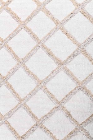 Off White and Beige handcrafted Flatweave Rugs made from Wool by Carpet Cellar