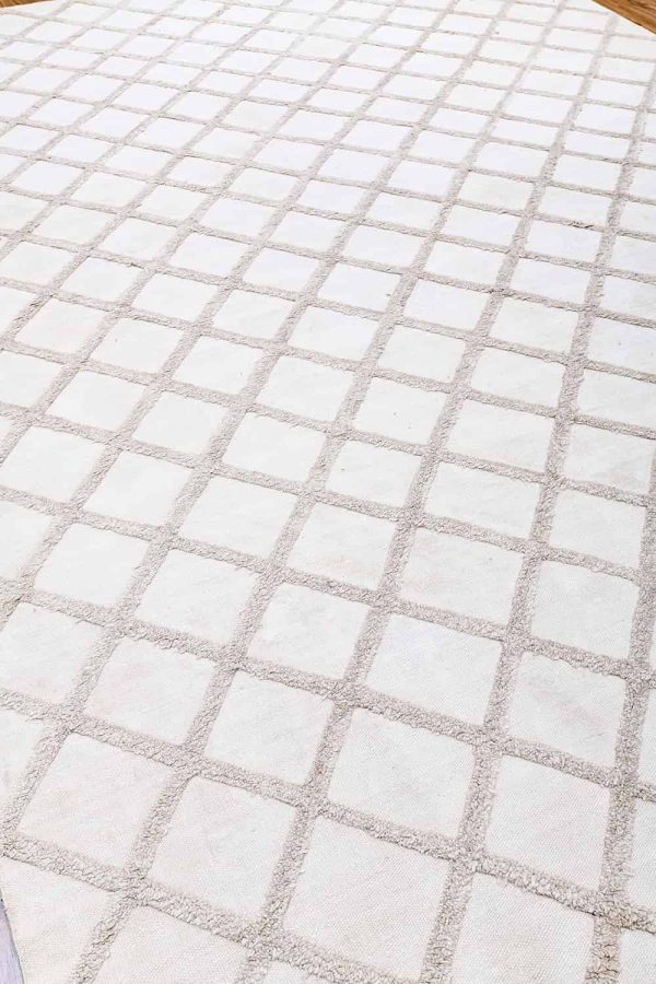 Moroccan - Beni Ourani Flatweave - Off White