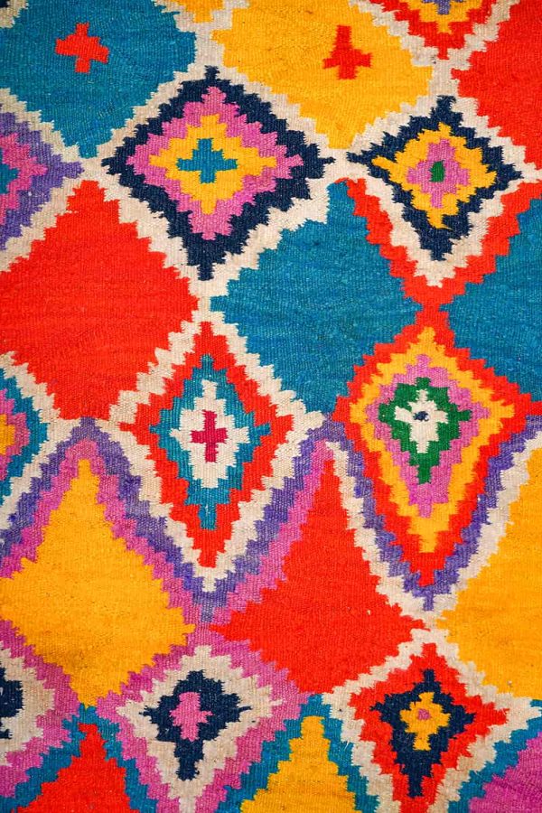 Moroccan Flatweave - Color Riot