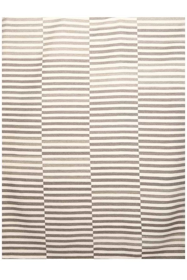 Moroccan Flatweave Rug - Linear Stripweave