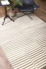 Moroccan Flatweave Rug - Linear Stripweave