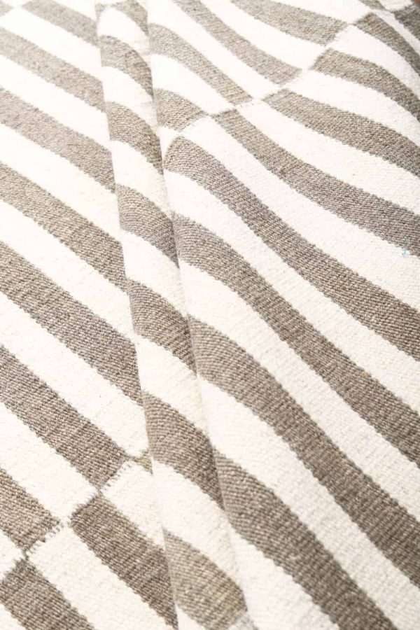 Moroccan Flatweave Rug - Linear Stripweave