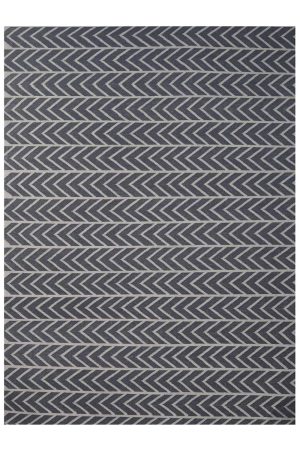 Moroccan Flatweave Rug - Patterned Stripes