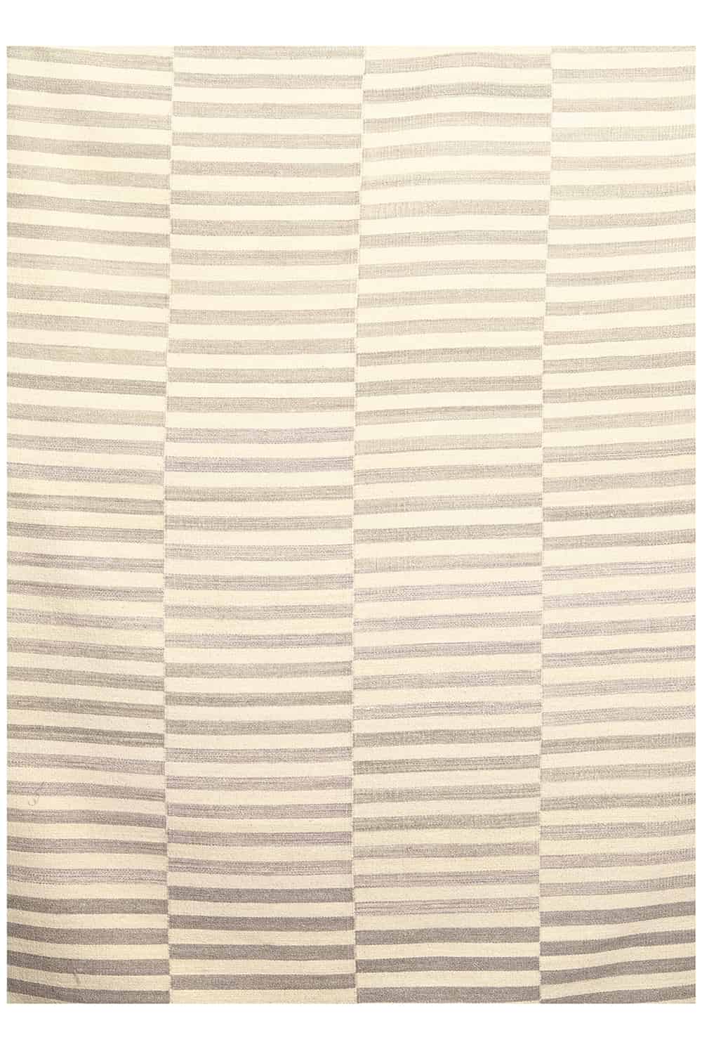 Moroccan Flatweave Rug – Lighter Stripes