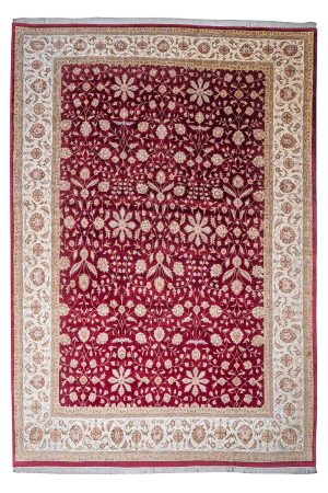 Mughal Jail Collection - Rich Red Vines