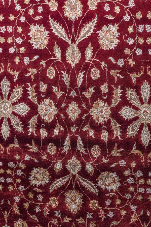 Mughal Jail Collection - Rich Red Vines