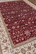 Mughal Jail Collection - Rich Red Vines