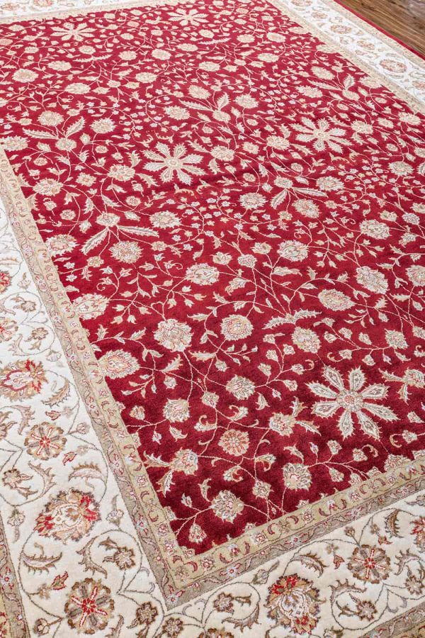 Mughal Jail Collection - Rich Red Vines