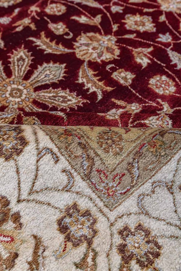Mughal Jail Collection - Rich Red Vines