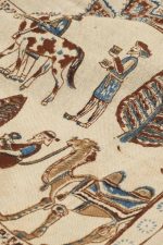 Vintage Persian Block Printed Textile - Kalamkari Rath