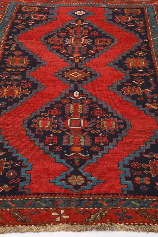 Antique Tribal Persian Hamadan - Gul motif