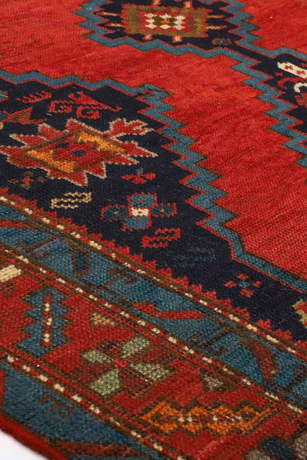 Antique Tribal Persian Hamadan - Gul motif