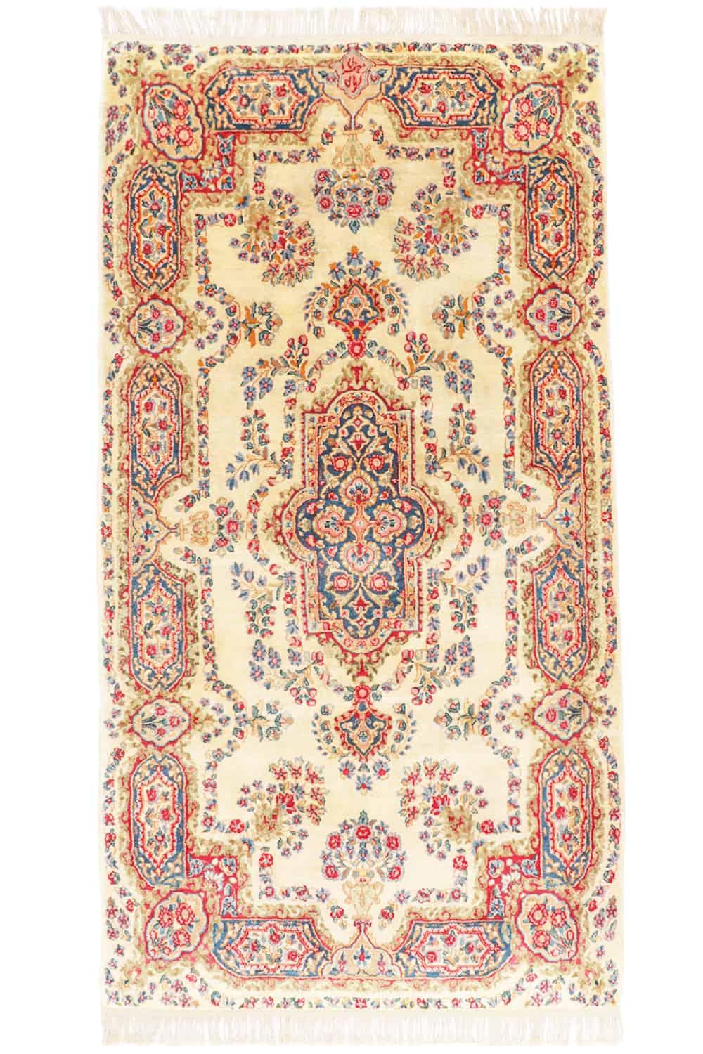 Vintage Persian Kashan – Floral Vines