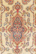 Vintage Persian Kashan - Floral Vines