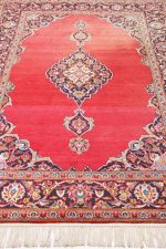 Vintage Persian Kashan - Royal Red