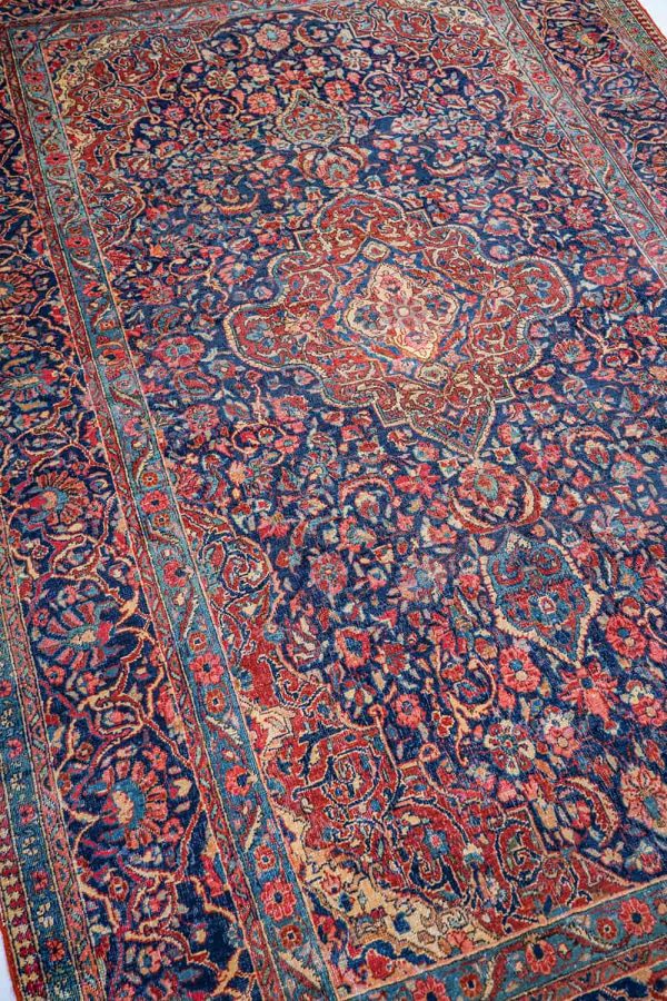 Persian Royal Kashan - Warm Blue Hues