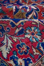 Antique Royal Kurk Kashan - Scrolling Vines