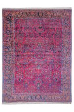 Antique Saroukh - Fushcia Enchantment