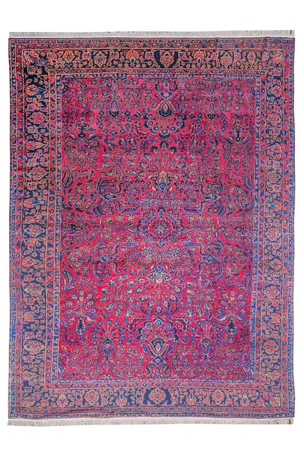 Antique Saroukh - Fushcia Enchantment