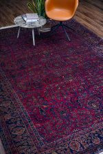 Antique Saroukh - Fushcia Enchantment