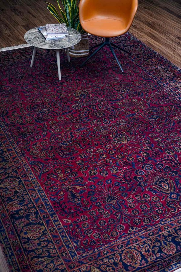 Antique Saroukh - Fushcia Enchantment