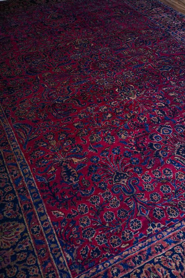 Antique Saroukh - Fushcia Enchantment