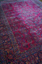 Antique Saroukh Kashan - Brilliant Guldasta