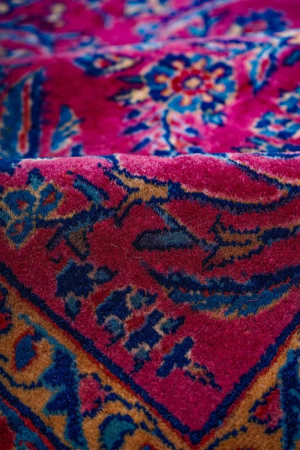 Antique Saroukh Kashan - Brilliant Guldasta