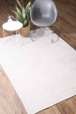 Scandinavian Inspired Flatweave - Light Grey