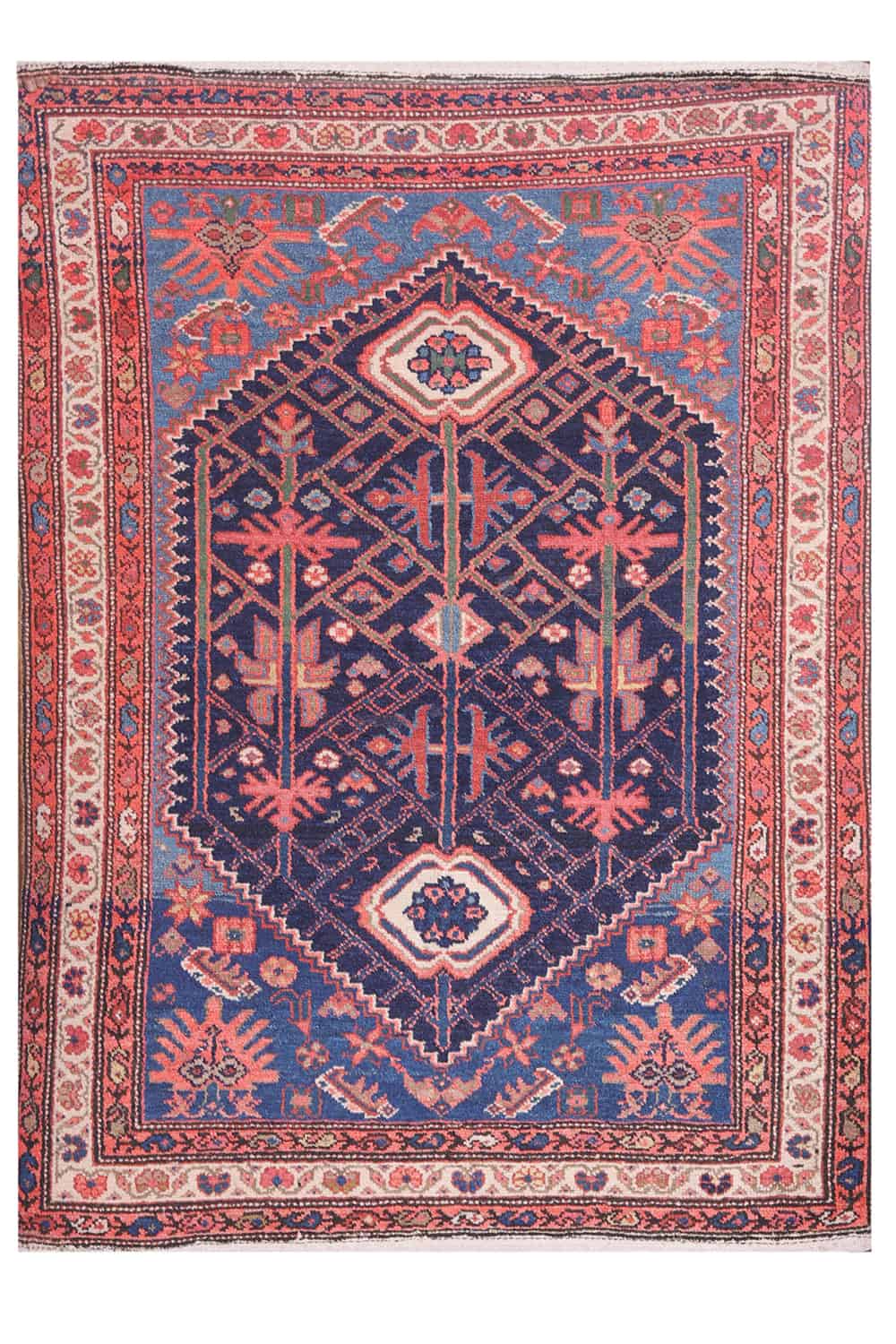 Antique Senneh Hamadan – Scorpion