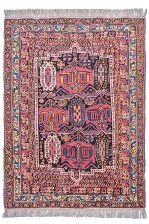 Vintage Tribal Afshar - Madder Red