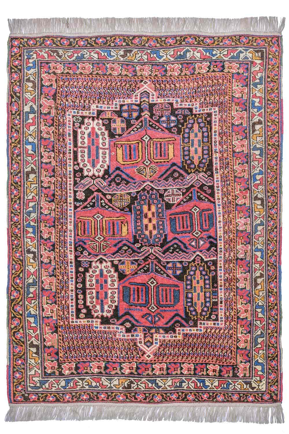 Vintage Tribal Afshar – Madder Red