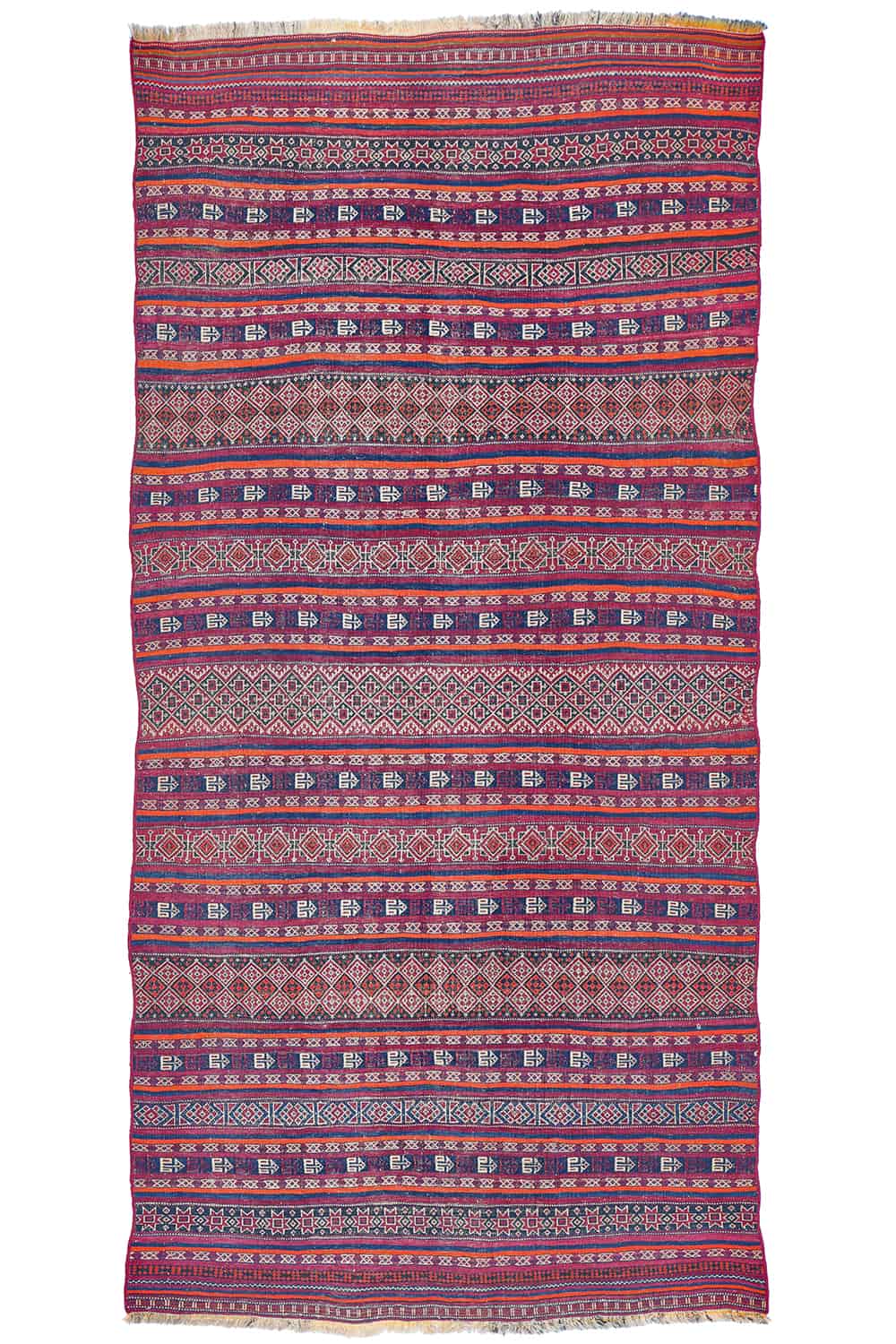 Vintage Tribal Balouch Kilim – Diamond Trilogy