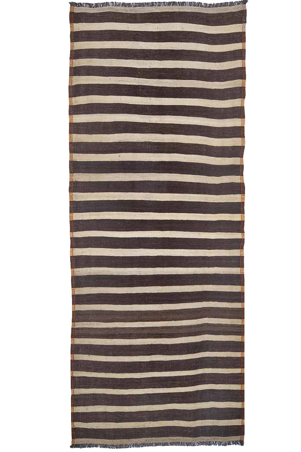 Tribal Bamiyani Kilim – Dark brown