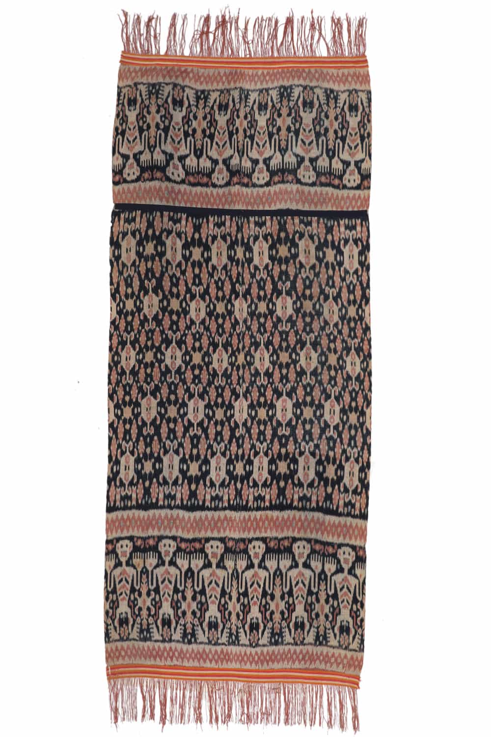 Vintage Tribal Indonesian Sumbawa Ikat Textile – Rams Horn