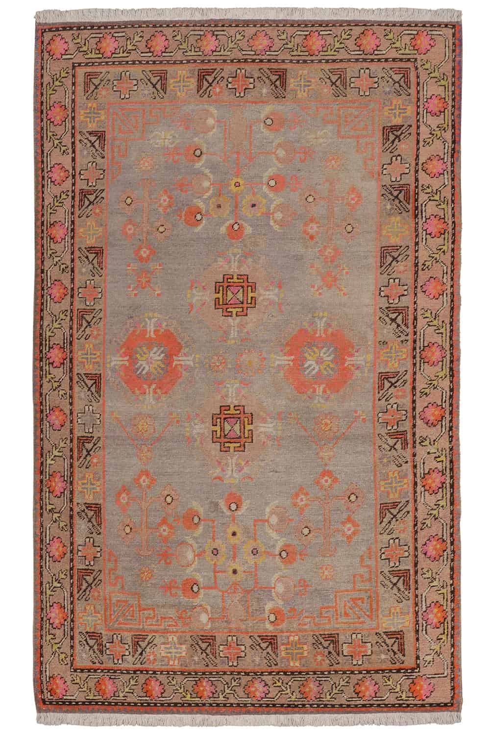 Vintage Tribal Khotan Samarkand – Earthy