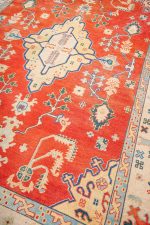Turkish Kazak - Orange and Gold