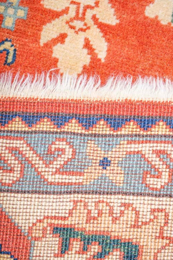 Turkish Kazak - Orange and Gold